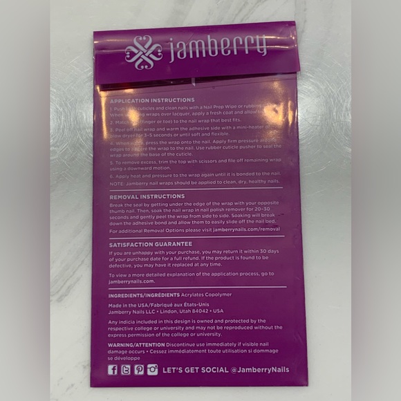 2/$15 Jamberry Nail Wraps - Picture 2 of 3